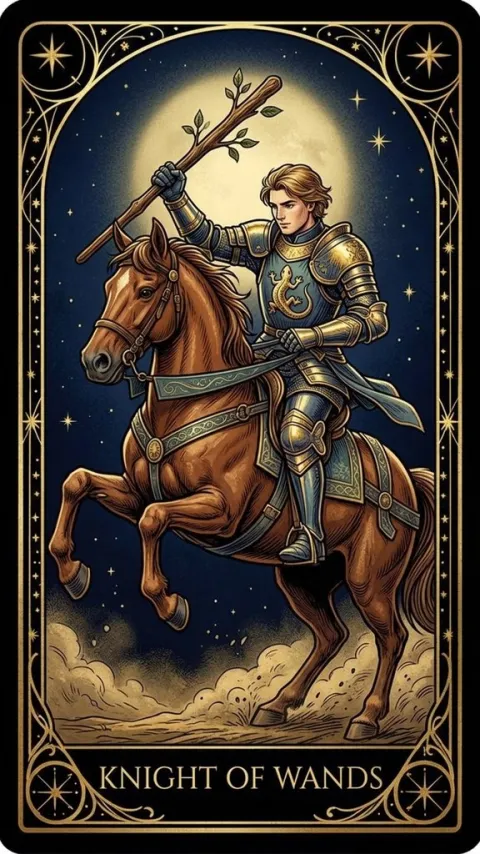 Лицар Жезлів (Knight of Wands)